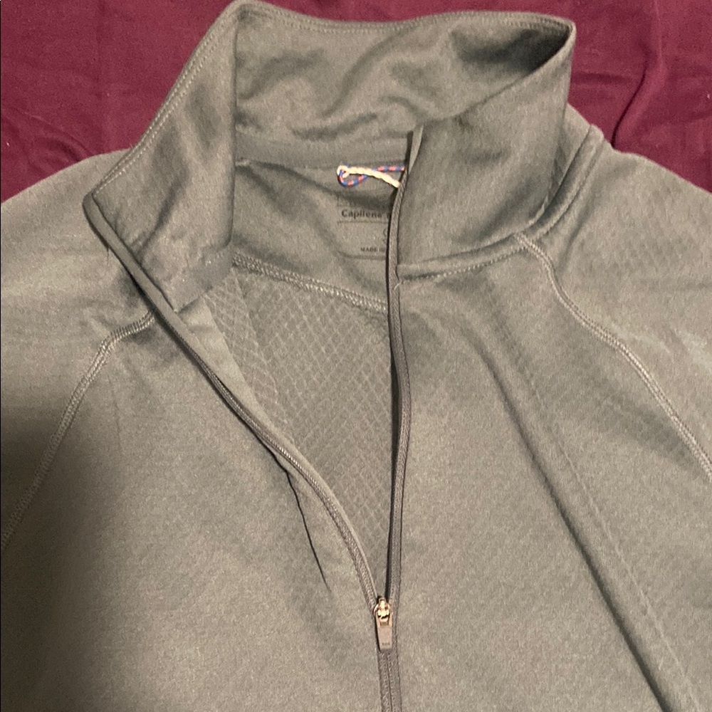 Patagonia Gray Quarter-Zip Pullover - Picture 5 of 6